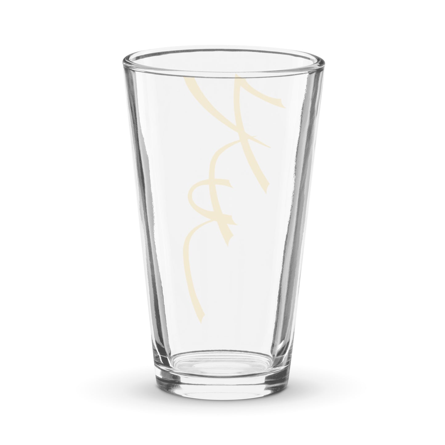 Shaker pint glass