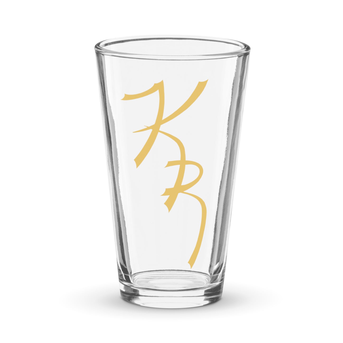 Shaker pint glass